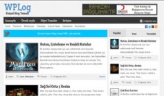 WPLog Ücretsiz Kişisel Blog Teması