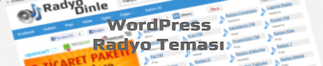 Wordpress Radyo Teması