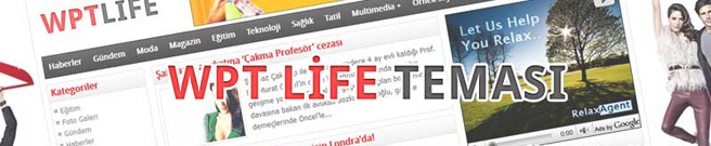 wpt life portal teması